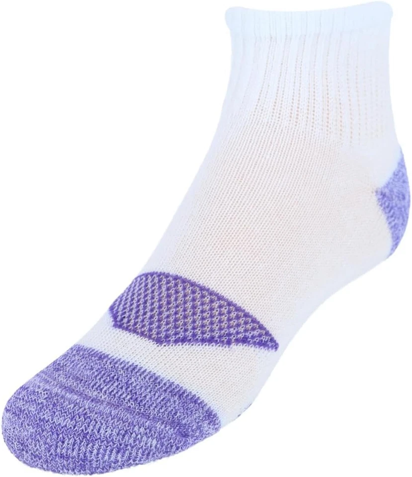 Paquete de 12 pares de calcetines forradores de moda al tobillo cómodos geniales para niñas Foto 2 de 4