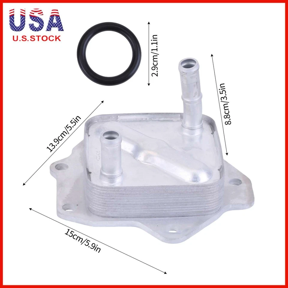 Enfriador de aceite de motor 15710-0S010 15710-38021 para Lexus Lx570 5,7 L 2008 2009-2021 Foto 2 de 4