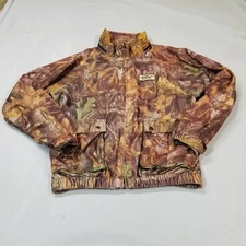 Scent Blocker Hunting Jacket Mens Size XL Camo Camouflage Tree Deer Plus