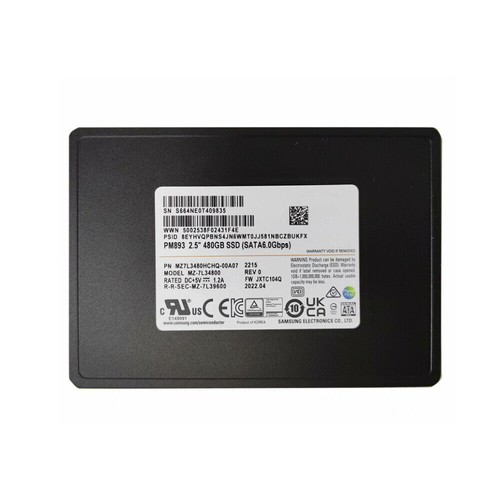 Samsung PM893 2.5" 240GB 480GB 960GB 1.92TB SATA III 6Gb/s Solid State Drive - 第 9/10 張圖片
