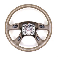 Chevrolet Gmc 03-06 Tahoe Suburban Yukon Denali Steering Wheel Tan Leather