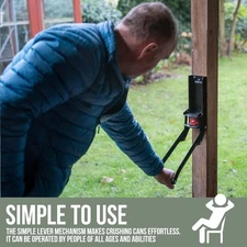 12-16oz Metal Can Crusher,Aluminum Can Crusher,Heavy Duty Can Smasher Wall Mou