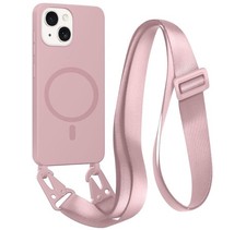 FNPCUON Cover Magnetica con Cordino per iPhone 13 Compatibile con MagSafe,Ricari