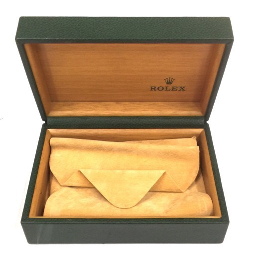 ORIGINALE ROLEX Datejust scatola orologio verde cassa libretto no interno...