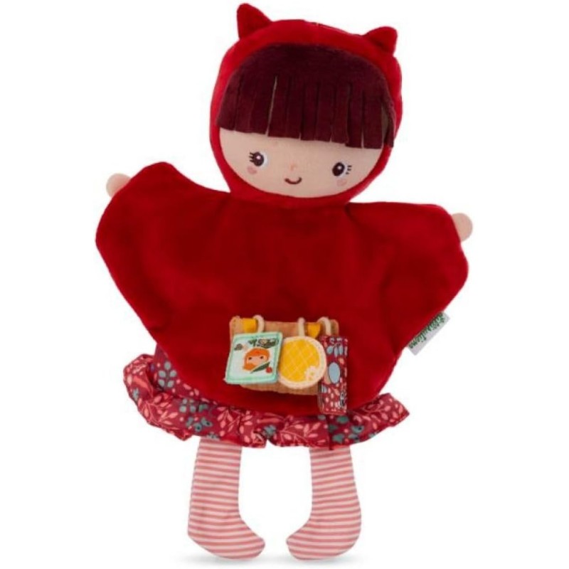 Marionnette Chaperon rouge Lilliputiens peluche réversible évolutive - 3