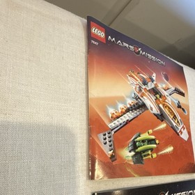 LEGO Mars Mission 7647 & 7697 Illustrated Instruction Manuals Booklet English