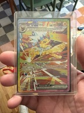 Pokemon Prismatic Evolutions Jolteon EX Sir 153/131 Mint Condition on eBay