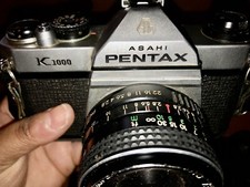 Macchina fotografica vintage K1000 Asahi Pentax 2.6 28 mm