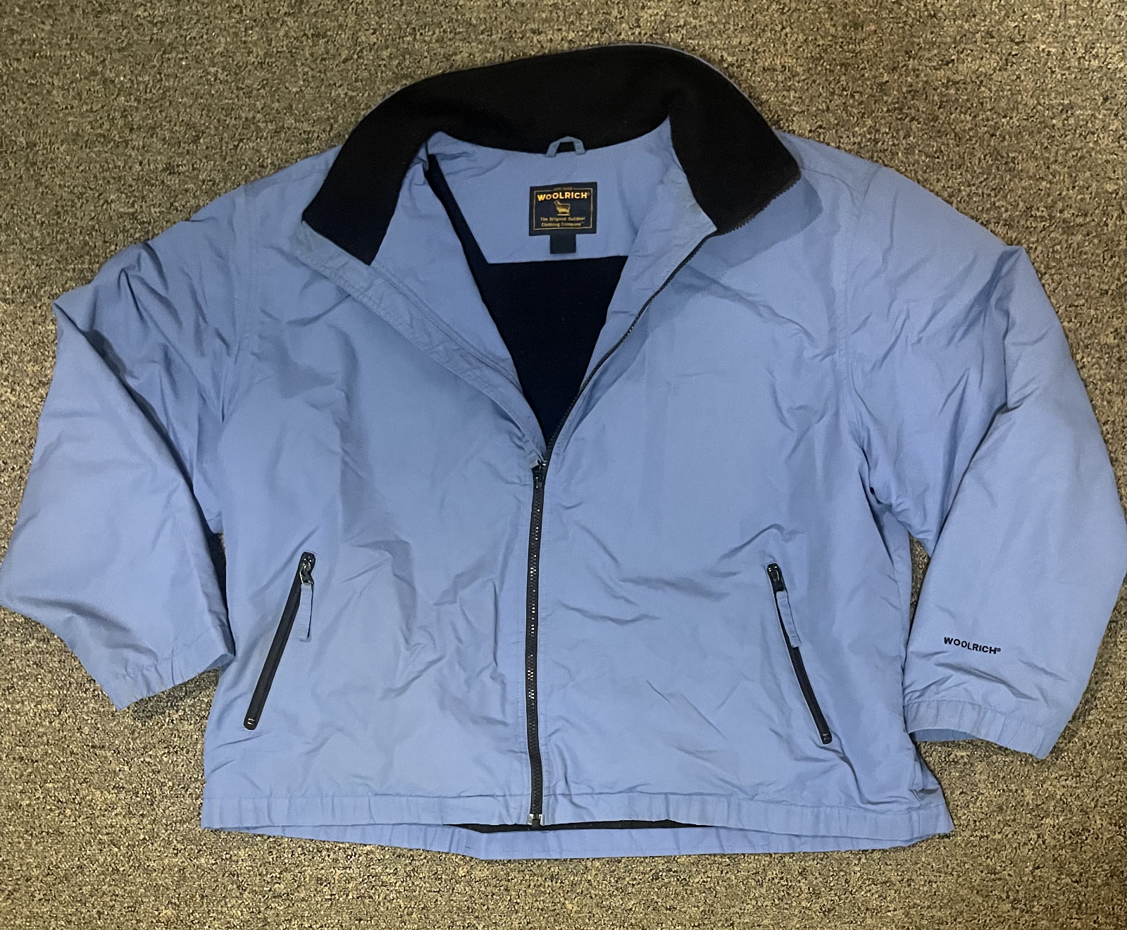 Vintage Woolrich Wool Jacket for Men Size Large Classic Outdoor Style  