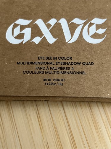 GXVE “RICH GIRL” EYE SEE IN COLOR MULTIDIMENSIONAL EYESHADOW QUAD 4x0.03/1.0 OZ. - Picture 2 of 4