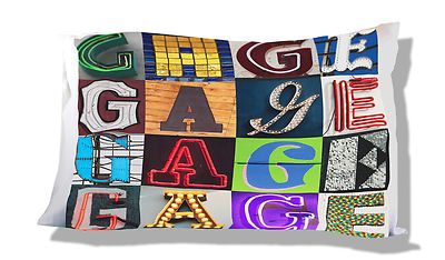 GAGE Personalized Pillowcase featuring photos of sign letters | eBay