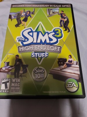 The Sims 3 High End Loft Stuff PC Expansion Pack 2010 Complete