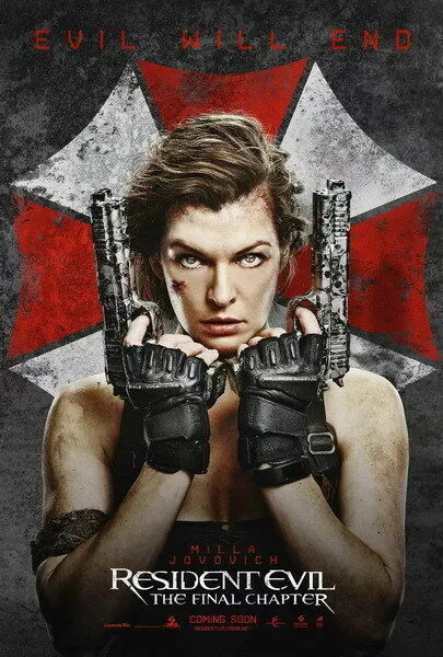 288638 Resident Evil The Final Chapter 1 2 3 4 5 6 Zombie Movie