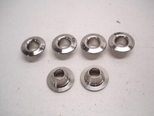 6 New Nascar Del West Dw-549b-tl 1.150 Titanium Valve Spring Retainers Top Lock 6 New Nascar Del West Dw-549b-tl 1.150 Titanium Valve Spring Retainers Top Lock
