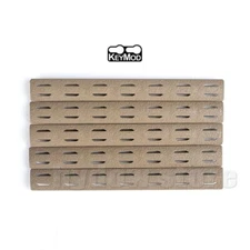 5 PCS 5.5" Rail Panel Cover For Keymod Slot Covers Snap-in Panel Strip