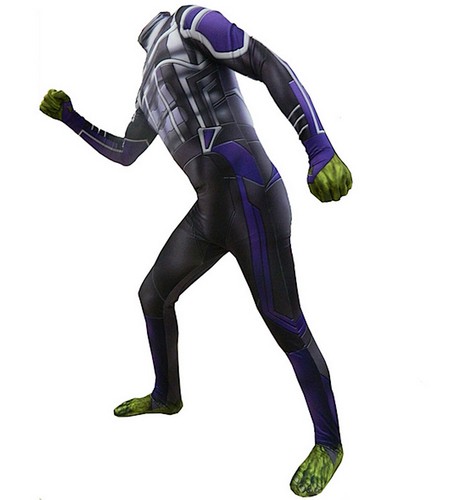 Maschera Vestito Carnevale Bambino Uomo Cosplay Costume Game Simile HULK02 - Foto 3 di 11