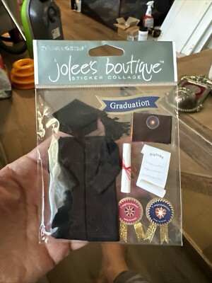 Lot Of 8 New Jolee s Boutique GRADUATION Dimensional Stickers Scrapbooking Class