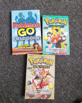 3 BOOKS POKÉMON GO