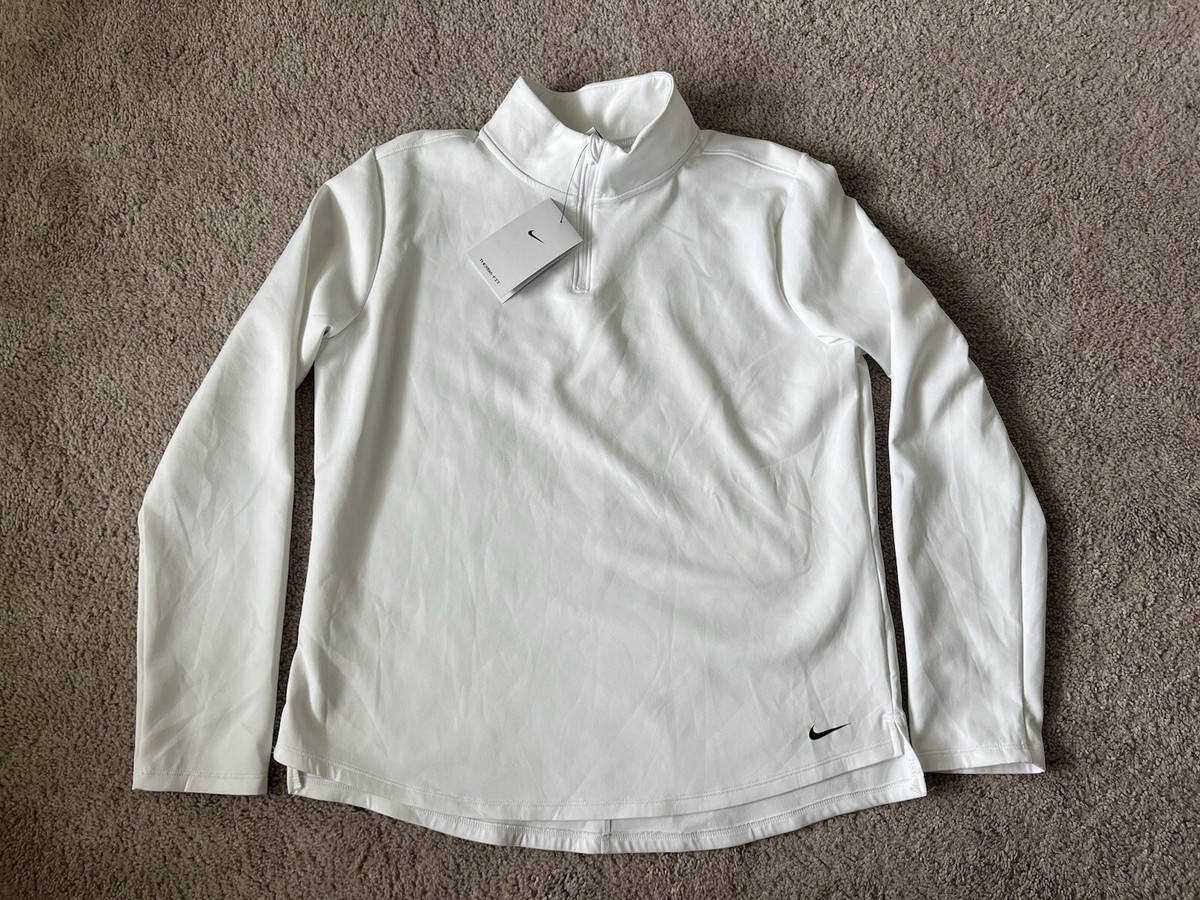 Nike Therma-fit One Women's Half Zip Top Size Medium (SEE Nike Therma-fit One Women's Half Zip Top Size Medium (SEE