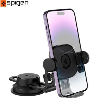 Auto Handyhalterung Spigen Dashboard für Smartphones Handy Kfz Halter Schwarz