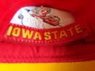 "IOWA STATE UNIVERSITY"  Cyclones Red Hat Cloth Back OSFM $24.99 New With Tags — photo 7