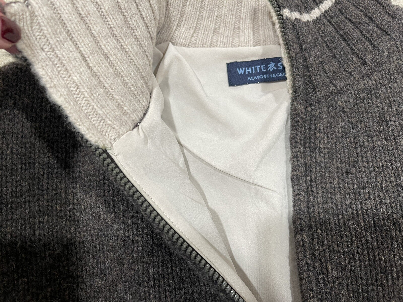 White Stuff Lambswool Fully Lined Pullover Sweate… - image 5