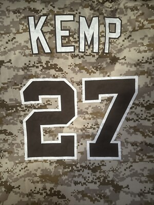 San Diego Padres MATT KEMP Jersey Desert Digital Camo MLB Mens