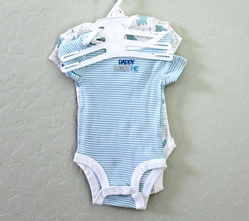 BabiesRUs Conjunto de 4 Piezas Manga Corta Algodón Coche Cachorro Body Talla 3M - Imagen 4 de 4