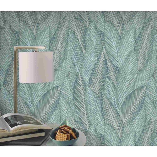 Papel pintado no tejido 10391-35 flores no tejido floral 0,53 x 10,05 m Martinica Erismann - Imagen 3 de 7