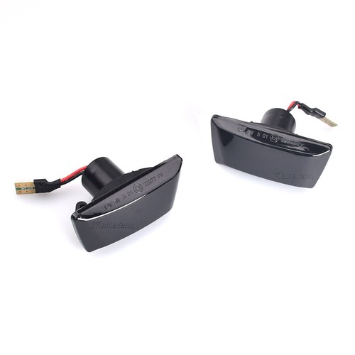 Luz marcadora lateral dinámica LED para Cadillac BLS 05-09 CTS 08-13 Buick Regal 08-17 - Imagen 5 de 12