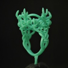 Ring Wax patterns for Lost Wax Casting Gold Jewelry/injection wax 1 pc 0021