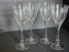 Set of 4 Royal Crystal Rock Solaris White Wine Glasses, made in Italy — photo 3