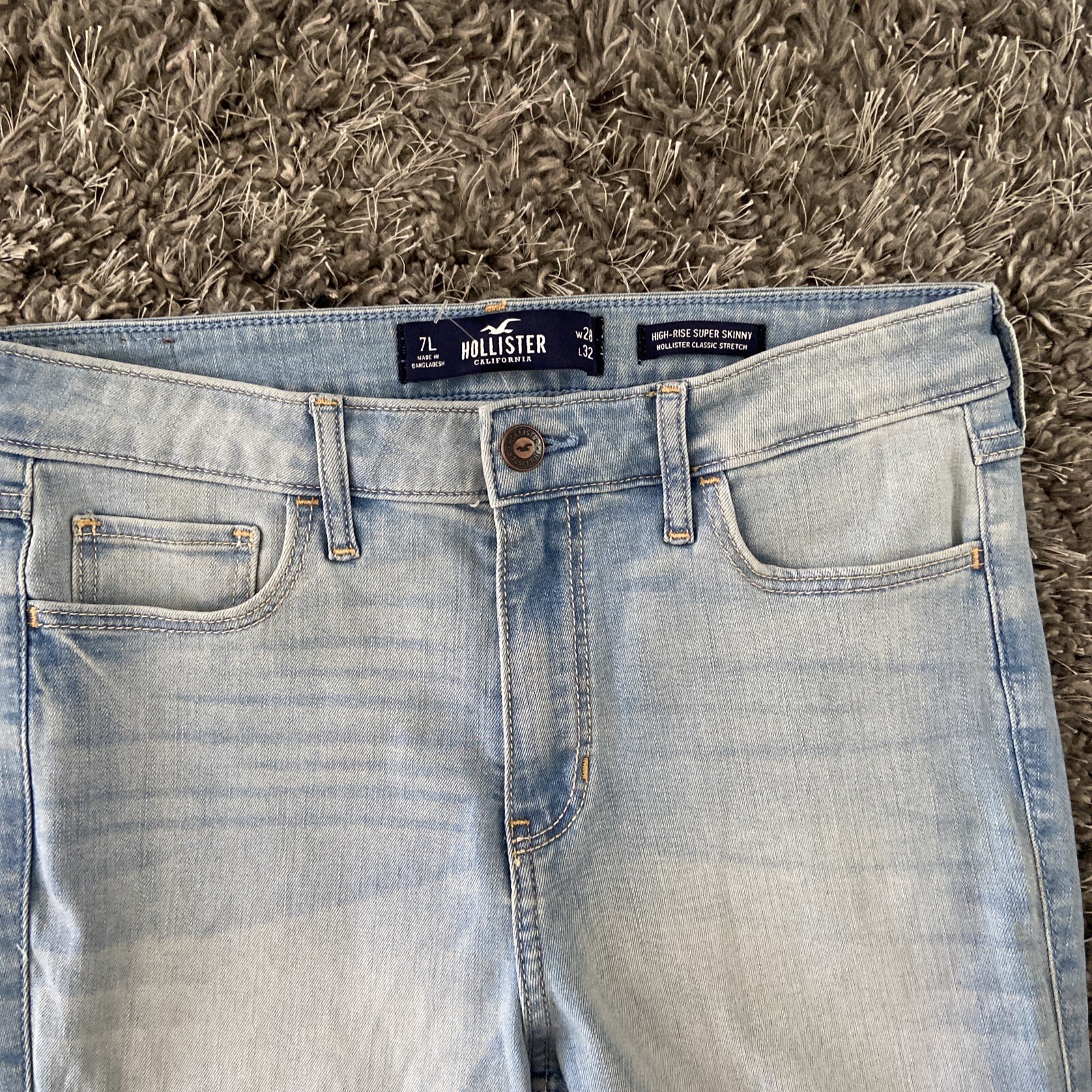 hollister jeans high waisted