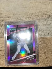 2021 Donruss—Luis Robert “La Pantera” Name Variation SP—Pink Holo Parallel