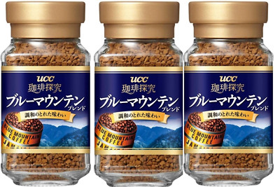 UCC coffee blue mountain blend instant coffee 45g× 3 bottles from Japan