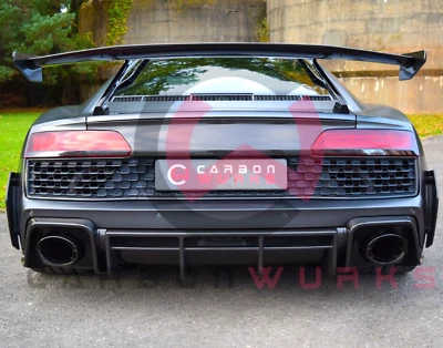 Carbonwurks Audi R8 Gt Facelift Carbone Fibre Diffuseur Arrière - Gen 2 4S - Photo 1/4