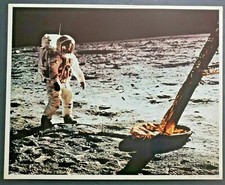 Apollo 11 Aldrin lm Leg On The Moon NASA ap 1105 nos 20.75" X 16.75" 158