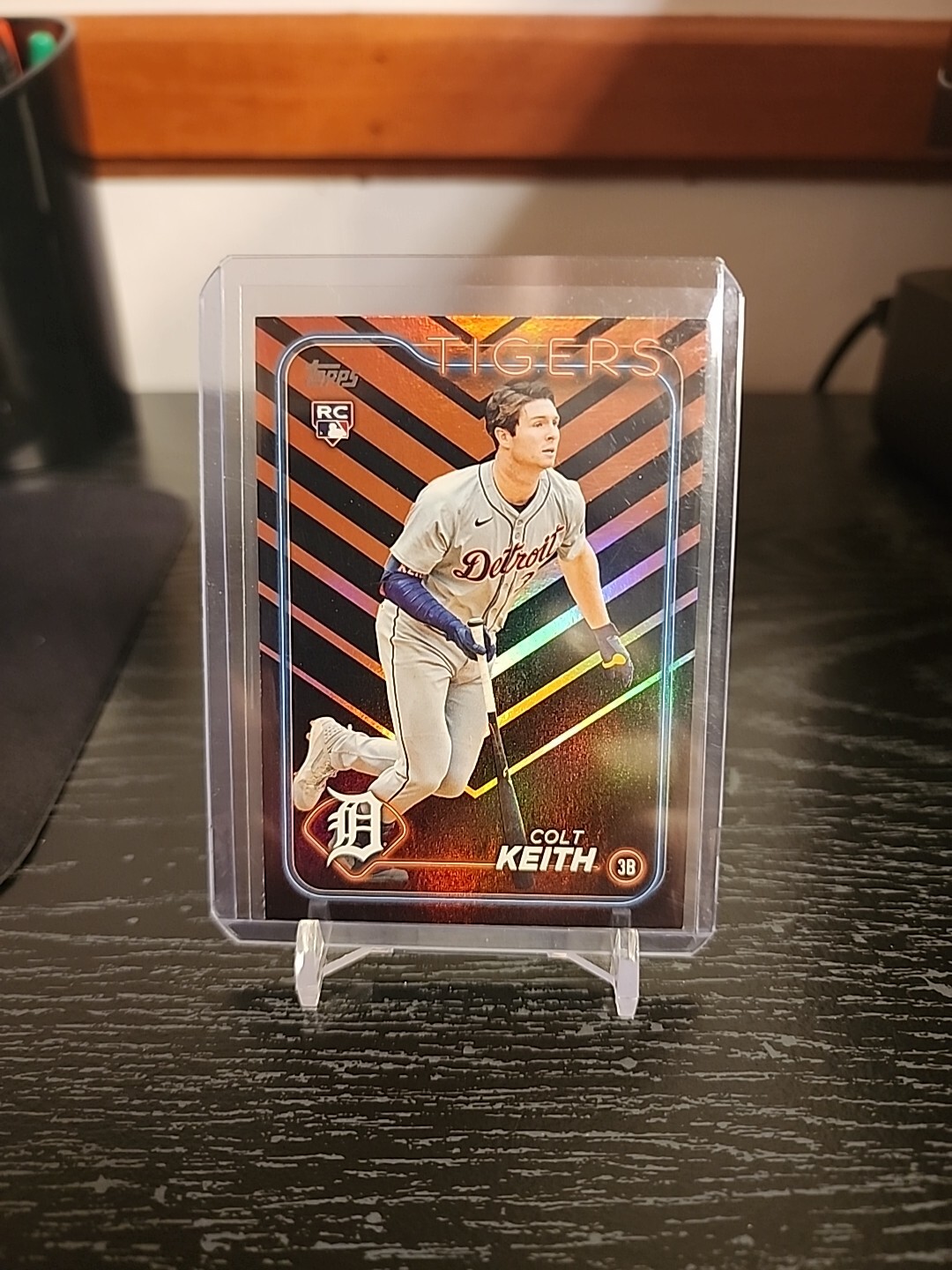 2024 Topps Update Halloween Orange And Black Colt Keith RC #US73