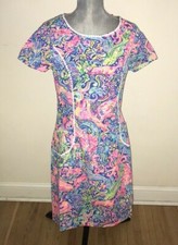 Lilly Pulitzer Coralynn Shift Dress Pop Up 60 Animals size 10 ($208) NWT