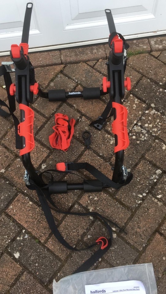 Halfords Car Bike Rack For 1 Bike Rear Mounted NEW 2 eBay