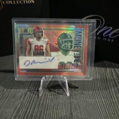 Dalton Kincaid 2023 Leaf Metal Draft So Money /3 Bills Auto RC UTA Utes DK1