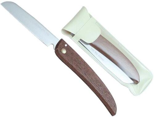 KANETSUNE Fruit Knife Small 68mm 420J2 Steel Blade Red Wood Handle KC-083 *NEW* - 第 1/1 張圖片
