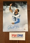Adam Thielen Carolina Panthers Signed 8x10 Photo PSA/DNA COA Vikings NFL Auto