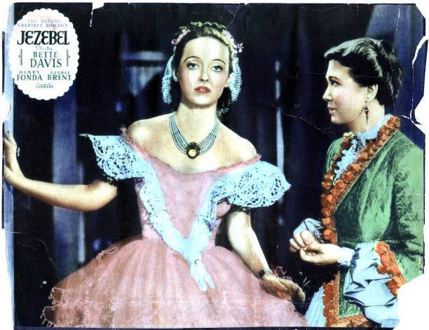 Jezebel lobby card Bette Davis Fay Bainter 1938 Old Movie Photo