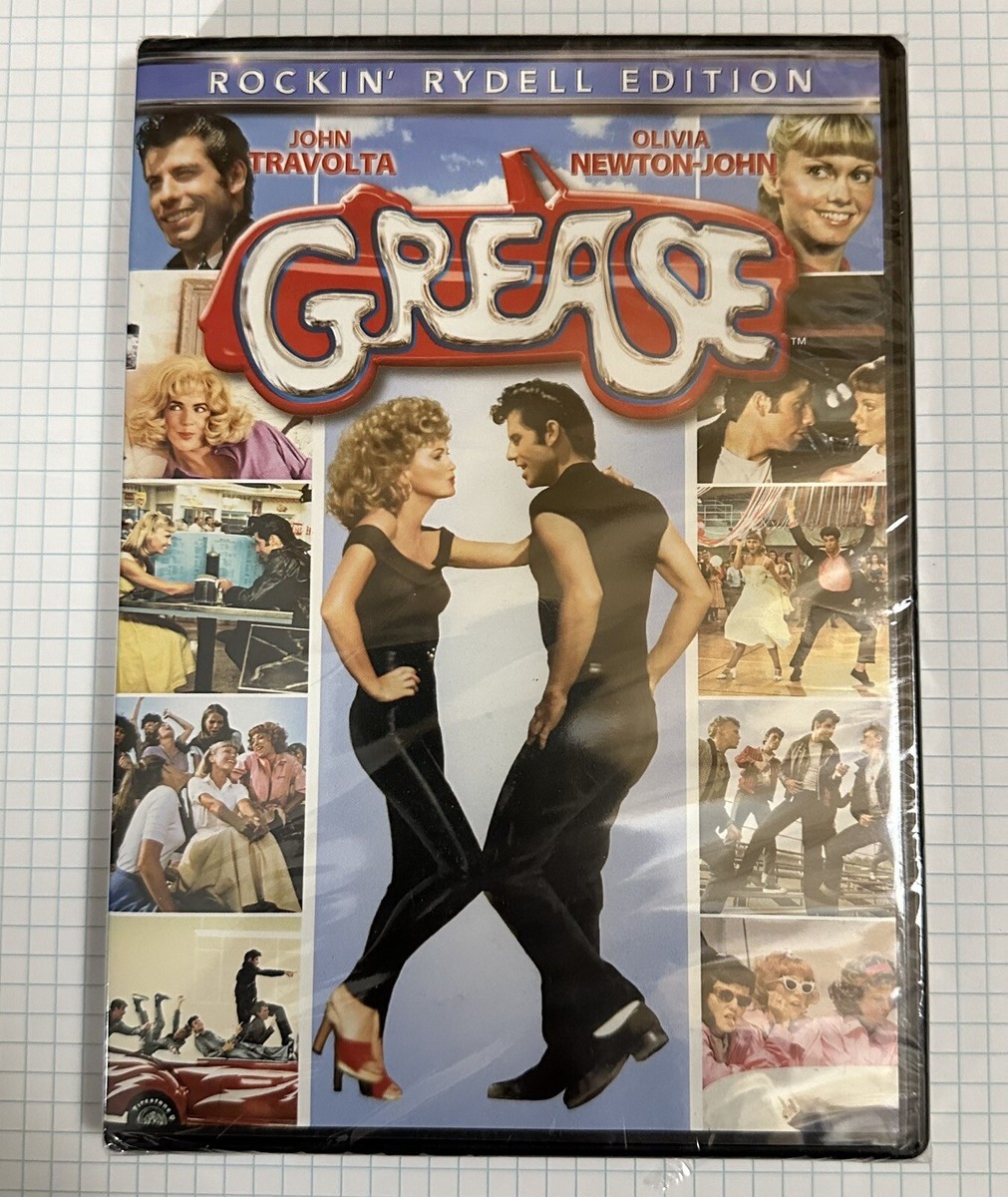 GREASE - John Travolta ROCKIN' RYDELL EDITION - DVD NEW/SEALED