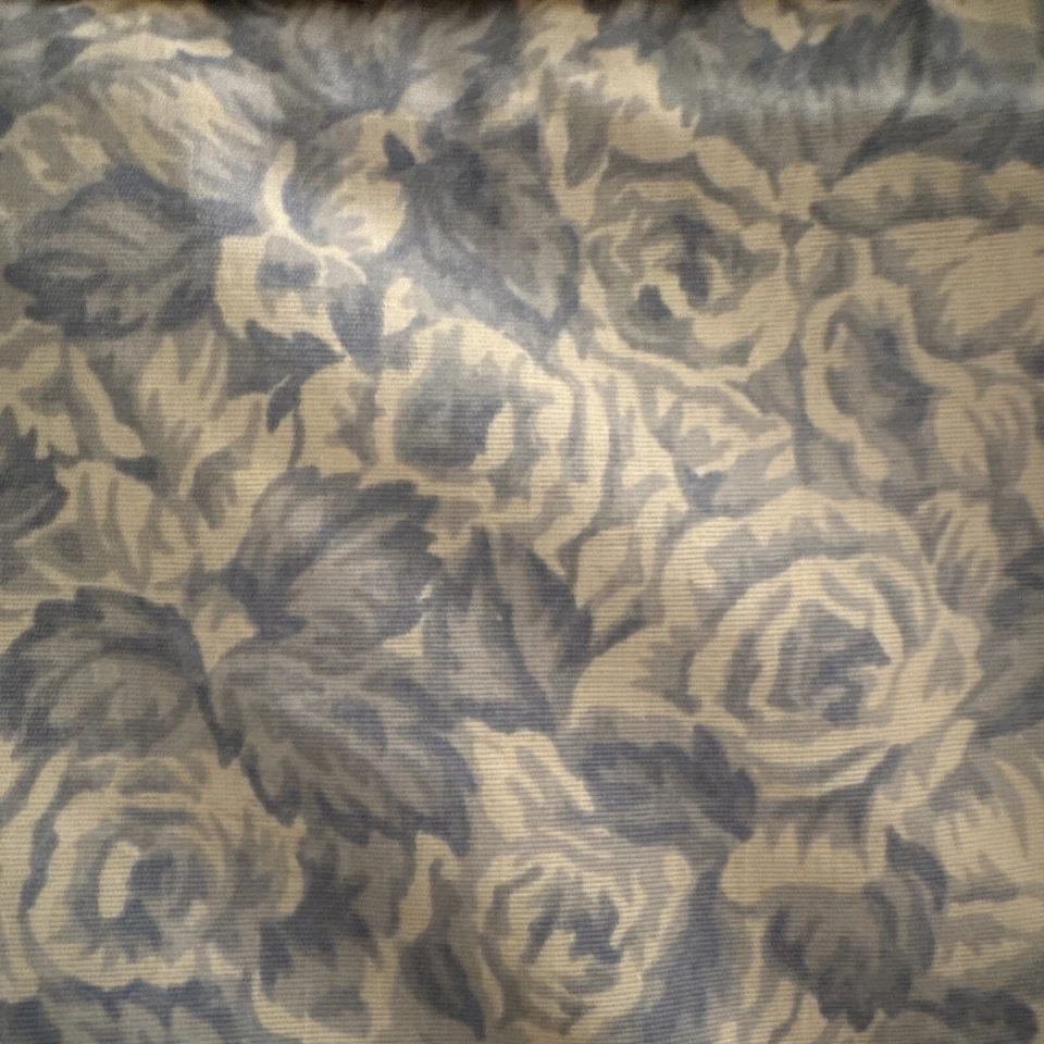 Hoja plana vintage RARA Royalton por Bibb Charlotte Floral King 180 TC NUEVA SIN ETIQUETAS Foto 3 de 4