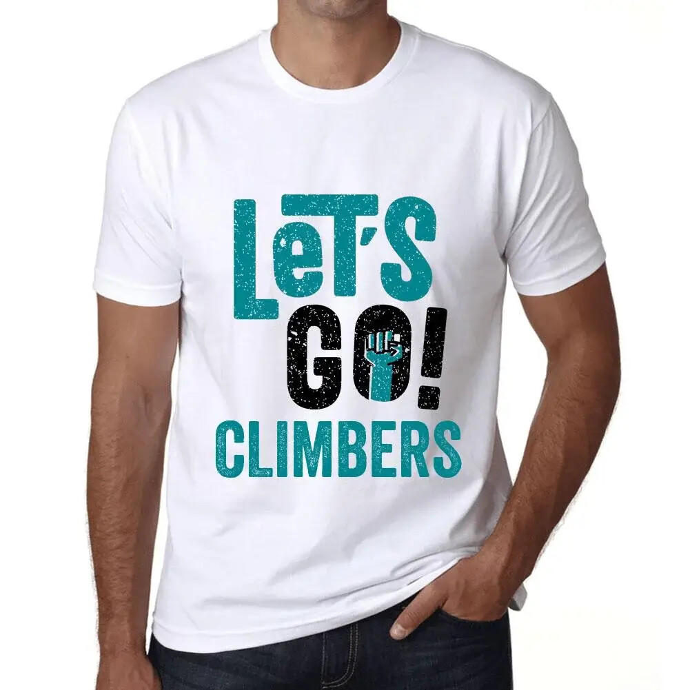Camiseta Estampada para Hombre Vamos Escaladores – Let's Go Climbers – T-shirt