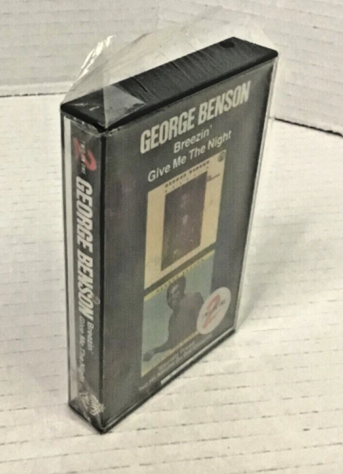 GEORGE BENSON BREEZIN' & GIVE ME THE NIGHT 2 IN ONE Like New not sealedTape VG+ - Image 2 of 4