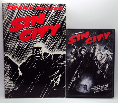 Frank Miller's SIN CITY DVD & Trade Paperback 2nd Printing Dark Horse Comics TPB