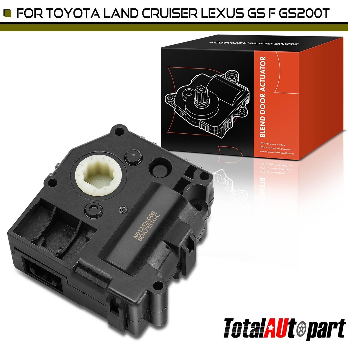 HVAC Blend Door Actuator for Toyota Land Cruiser 2013-2017 Lexus